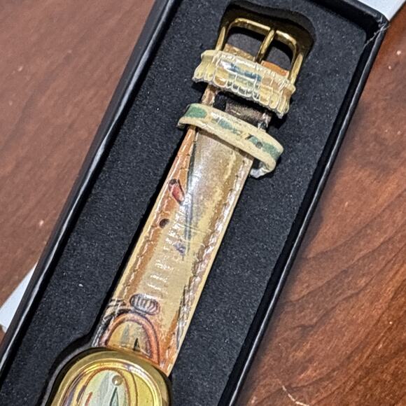 Salvador Dali Softwatch By Exaequo Geneve Melting Watch 92009 Box manual - Picture 5 of 12